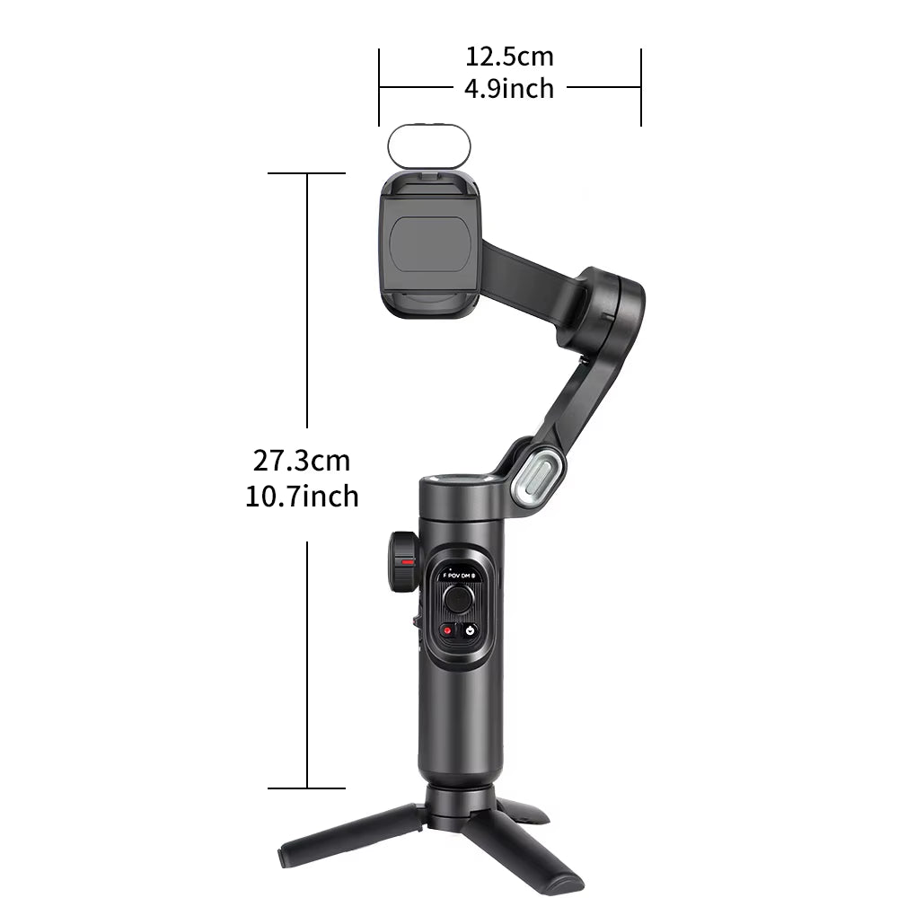 AOCHUAN Smart XE 3-Axis Handheld Gimbal Stabilizer for Smartphone Iphone Android Face Tracking Tiktok Vlog Live Streaming