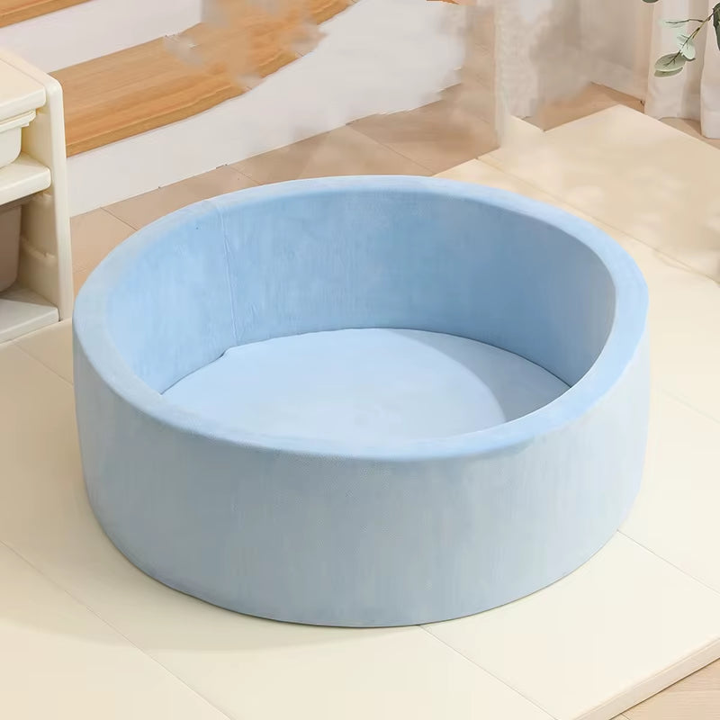 European Style Thick Sponge Ball Pit Indoor Playpen for Kids Ocean Wave Ball Pool with Balls Child'S Game Play Area