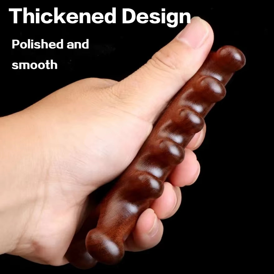 Meridian Massage Comb Sandalwood Head Meridian Scalp Massager Body Guasha Tool Anti-Static Comb Eye Shoulder Neck Massager