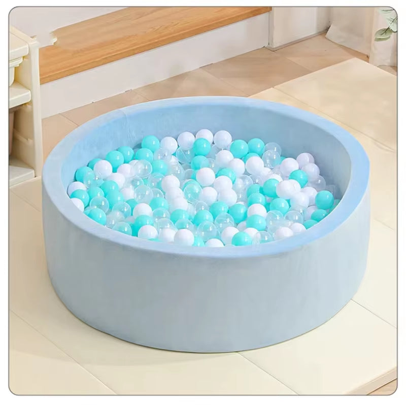 European Style Thick Sponge Ball Pit Indoor Playpen for Kids Ocean Wave Ball Pool with Balls Child'S Game Play Area