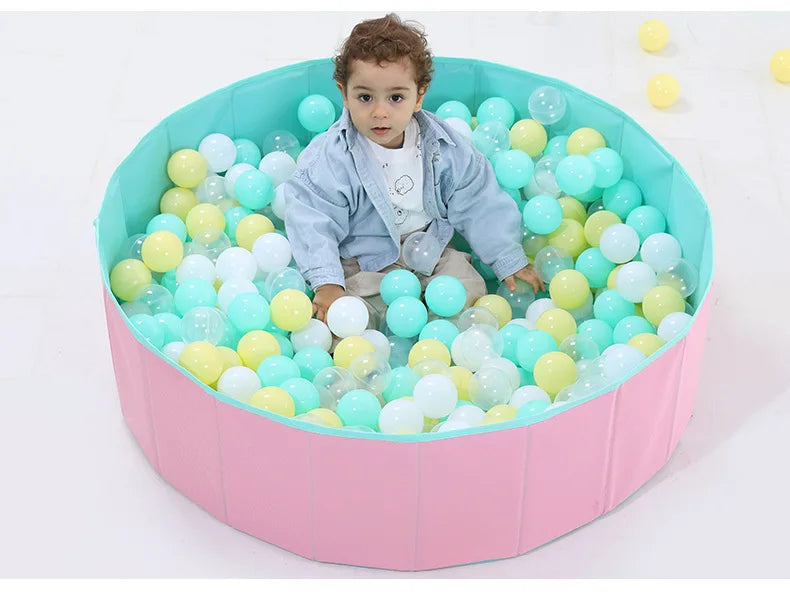 Folding Baby Toys Ball Pool Portable Baby House Ocean Indoor Outdoor Games Kids Playing House Room Decor Baby Birthday Gift