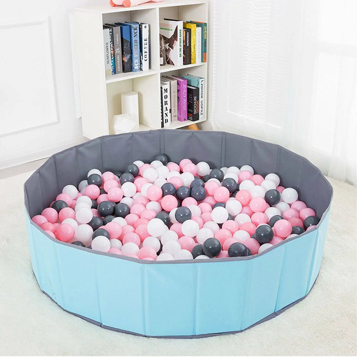 Folding Baby Toys Ball Pool Portable Baby House Ocean Indoor Outdoor Games Kids Playing House Room Decor Baby Birthday Gift