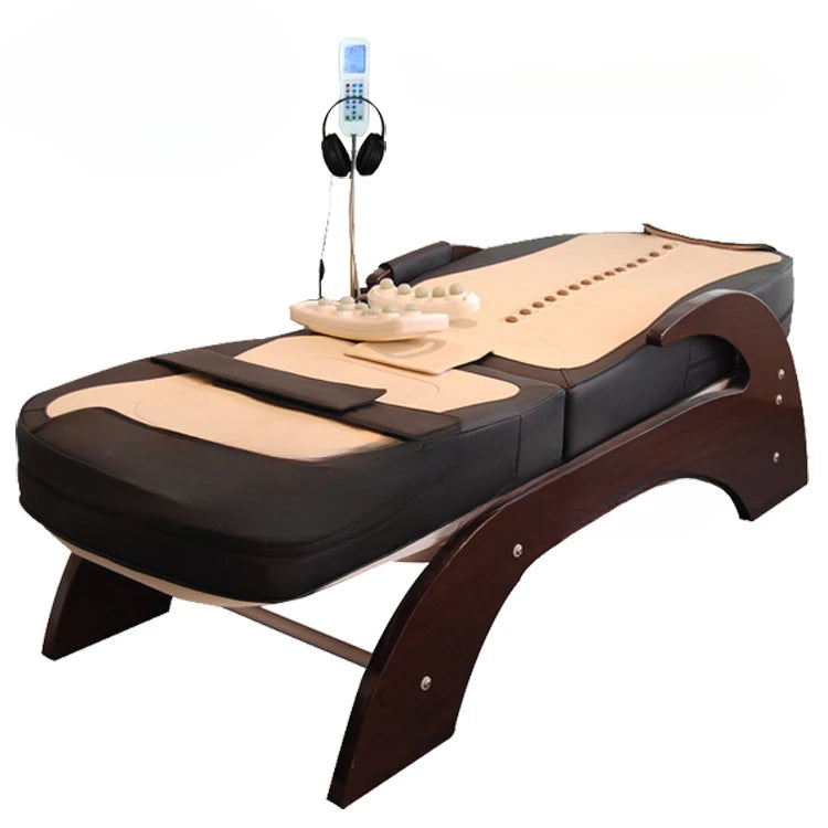 Electric Jade Roller Massage Bed