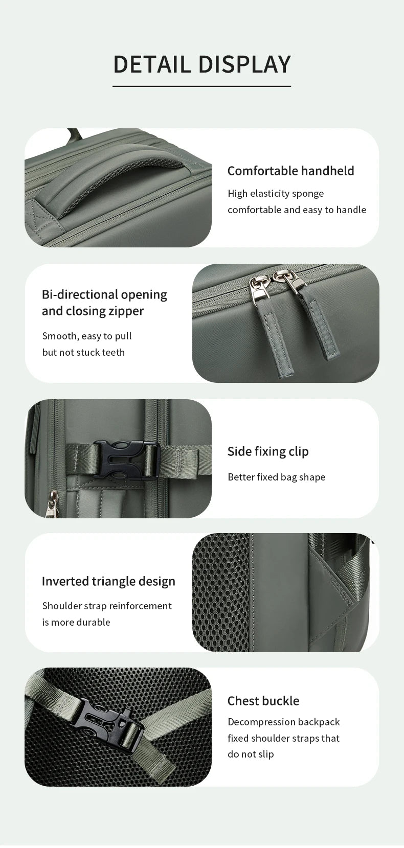 Travel Backpack For Men Expanded 39L hiking Business Laptop Backpack For Women USB charging 17 inch waterproof school Backpack