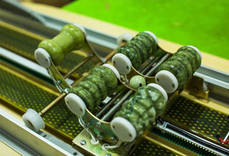 Electric Jade Roller Massage Bed