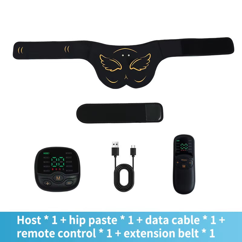 EMS Muscle Stimulator Buttocks Electric Hip Trainer with Remote Buttocks Toner Butt Lifting Slim Body Shaping Fitness Equipment