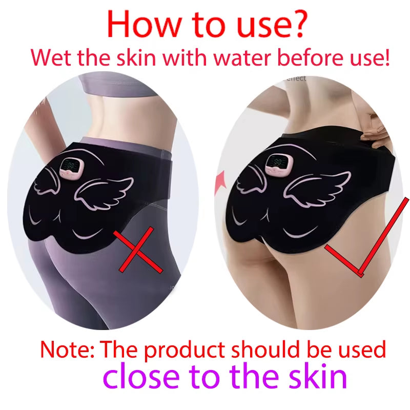 EMS Muscle Stimulator Buttocks Electric Hip Trainer with Remote Buttocks Toner Butt Lifting Slim Body Shaping Fitness Equipment