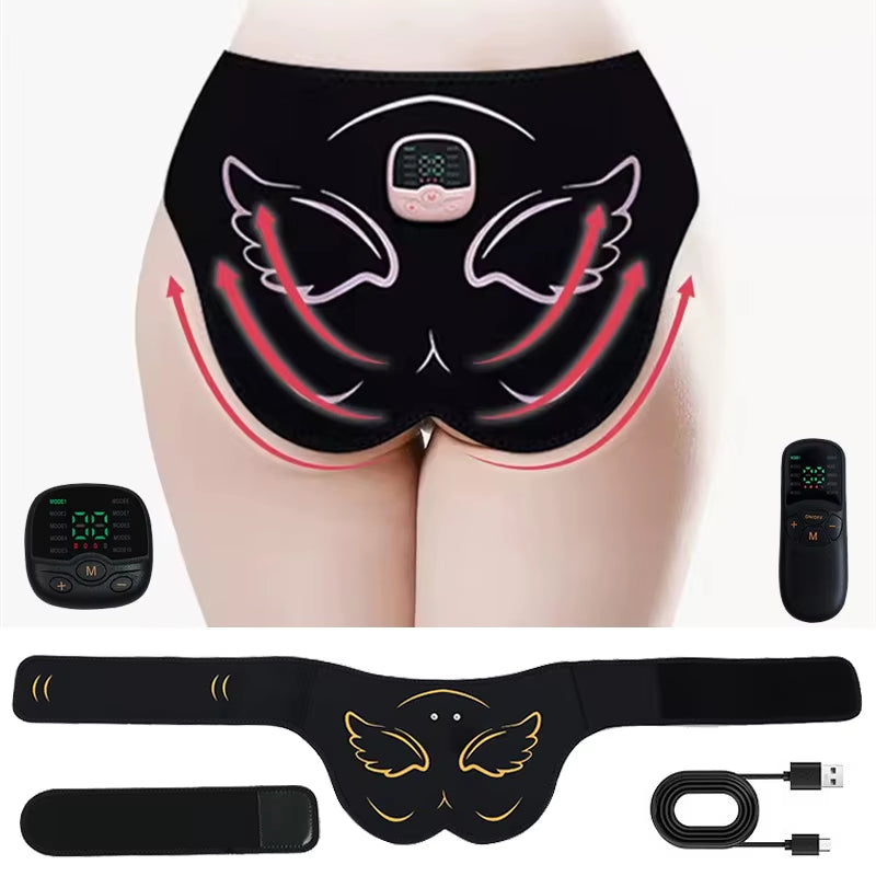 EMS Muscle Stimulator Buttocks Electric Hip Trainer with Remote Buttocks Toner Butt Lifting Slim Body Shaping Fitness Equipment