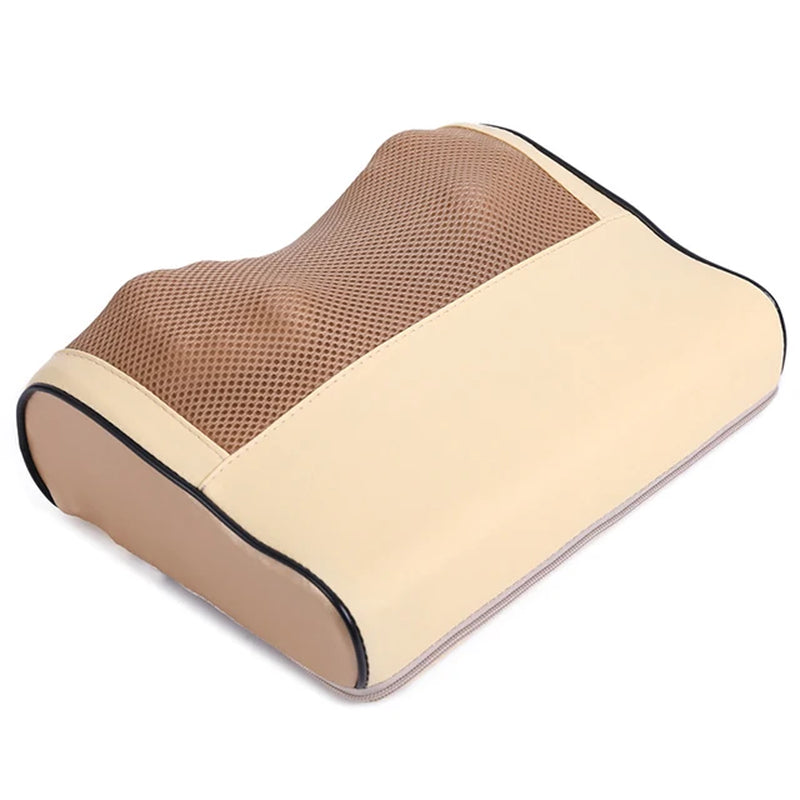 Back Neck Massager Infrared Heating Electric Shoulder Foot Massage Pillow Deep Tissue Kneading for Waist Legs Shoulder Women Men