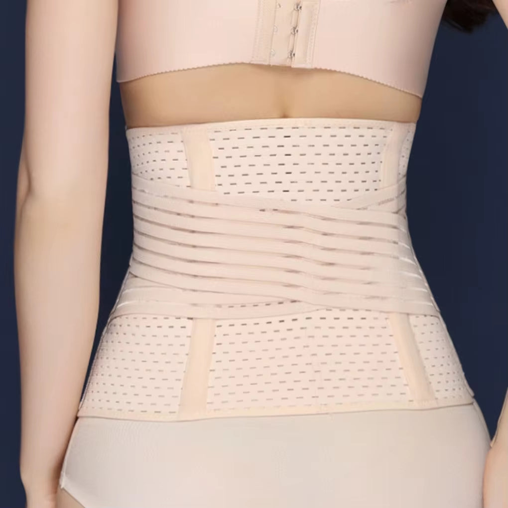 High Quality Hollow Breathable Postpartum Abdomen Strap Belly Band Belt Waist Pregnant Women Abdomen Girdle