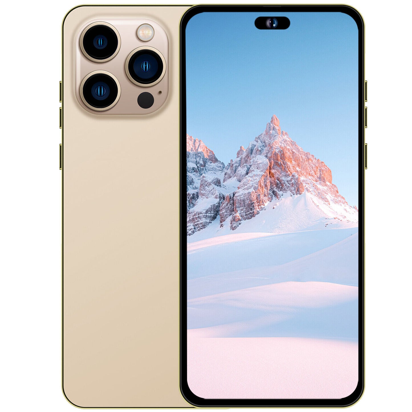 I15 Pro Max Global Unlocked Smartphone 128GB Android13 Dual SIM Cheap Cell Phone