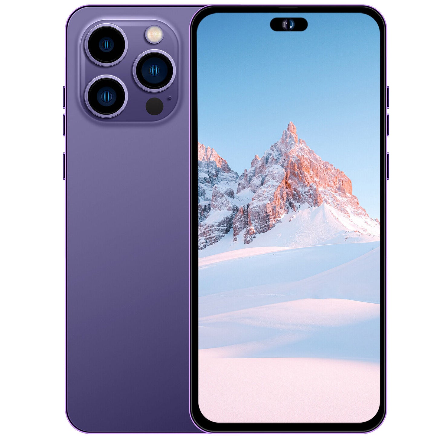 I15 Pro Max Global Unlocked Smartphone 128GB Android13 Dual SIM Cheap Cell Phone