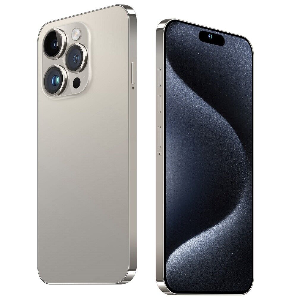 I15 Pro Max Global Unlocked Smartphone 128GB Android13 Dual SIM Cheap Cell Phone