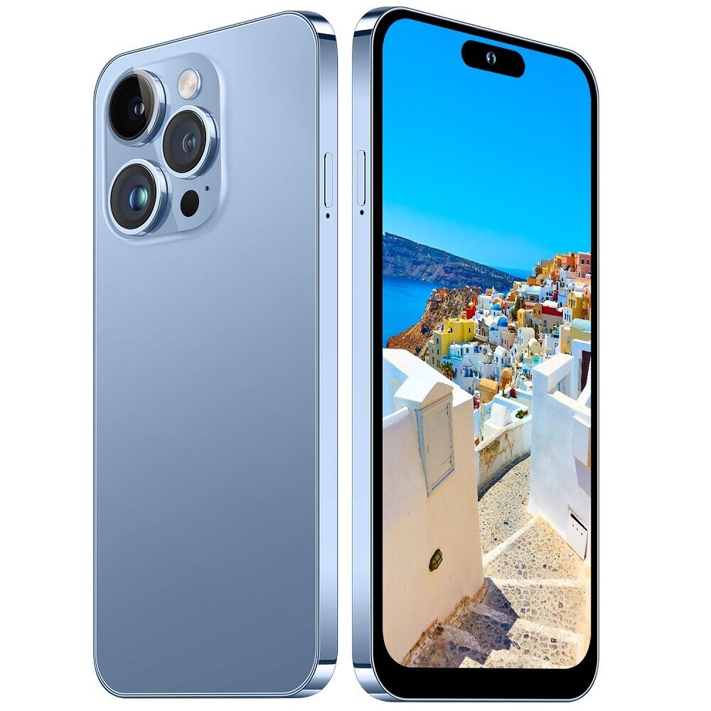 I15 Pro Max Global Unlocked Smartphone 128GB Android13 Dual SIM Cheap Cell Phone